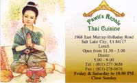 Thai Food in Salt Lake City
